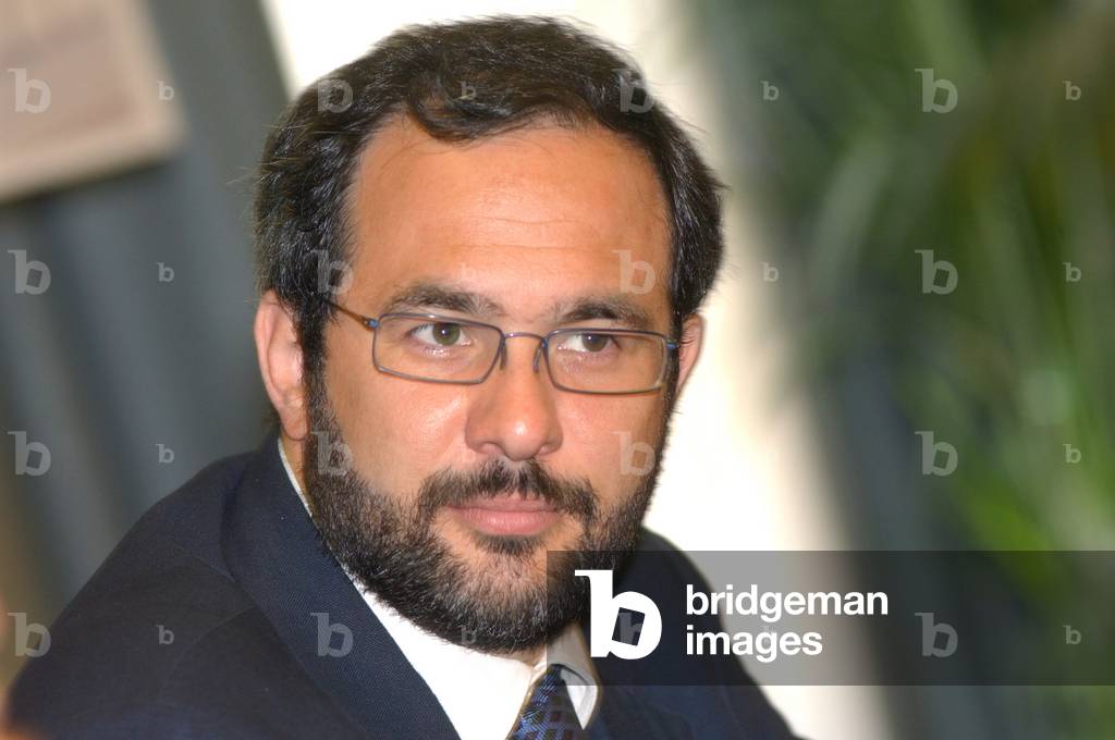 01/07/2009 Rome, Palazzo Koch, Presentation of the Book By Umberto Ambrosoli 'Whatever What Happens, the Story of A Free Man', in the Photo Umberto Ambrosoli (photo)