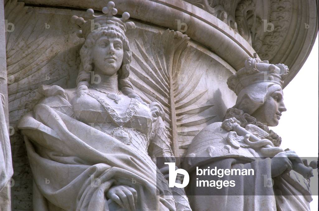 Rome, Vittoriano, Detail of the Bas-Reliefs of the Altare Della Patria (photo)