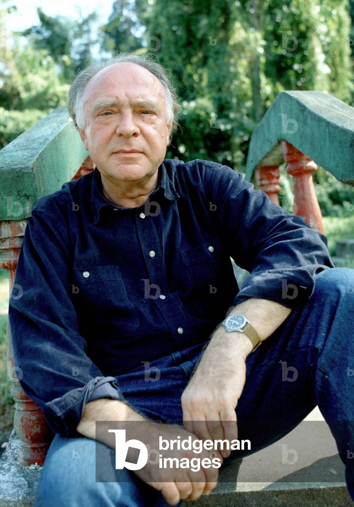 Ritratto dell'ecrivain Alberto Bevilacqua. 2001