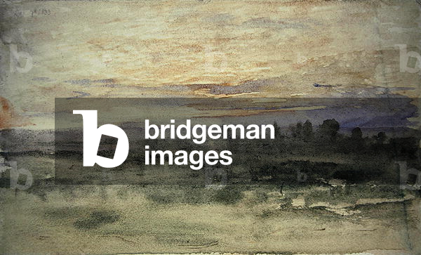 View from Hampstead, 1833 (w/c on paper)