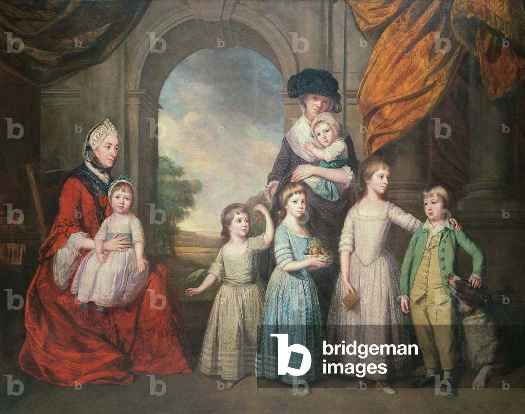 "Die Craven Familie", 18. Jahrhundert von Thomas Beech