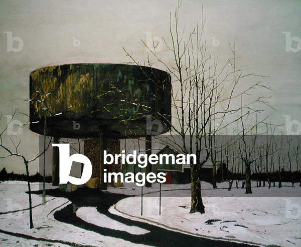 Ida Darwin, Winter, 2001 (oil on canvas)