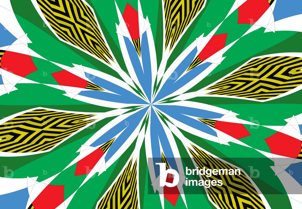 Flowers #17, 2019 (mixed media)