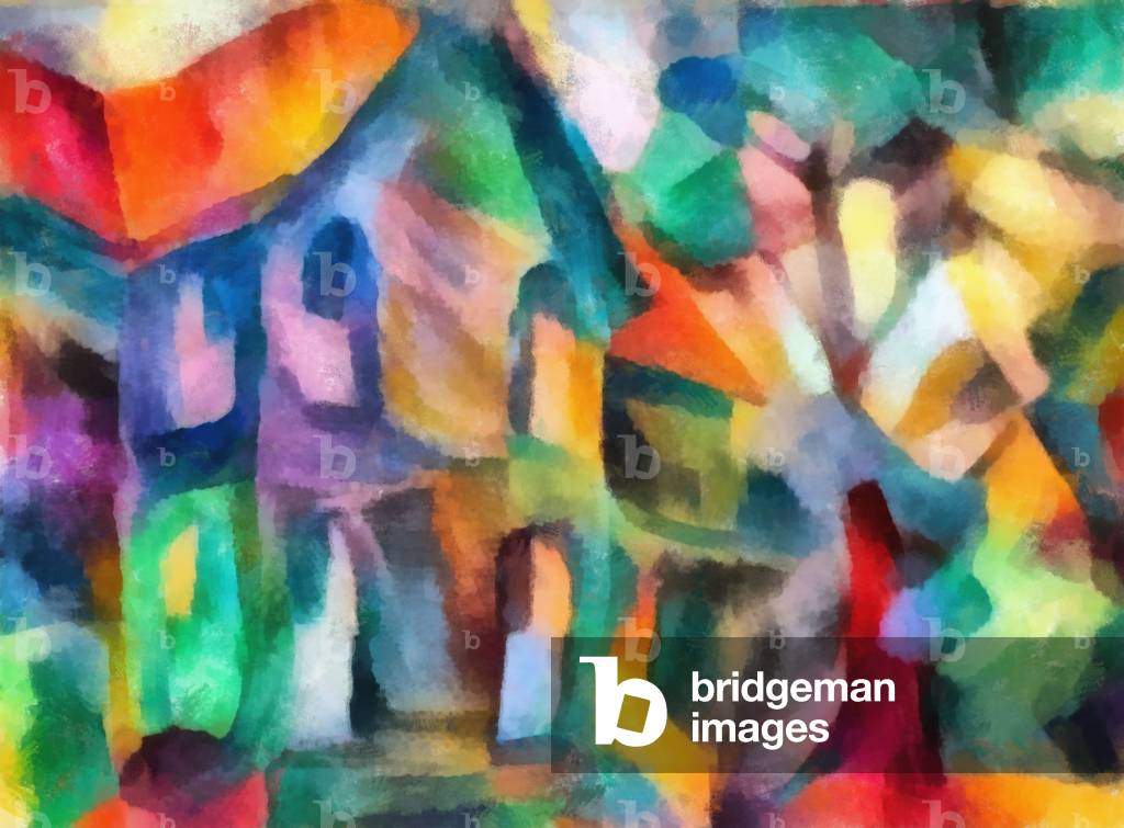 Ajar doors, 2017 (mixed media)