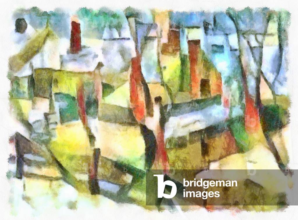 View #13, 2016 (mixed media)