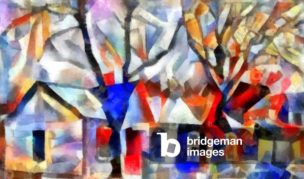 Etude (b\r) #6, 2017 (mixed media)