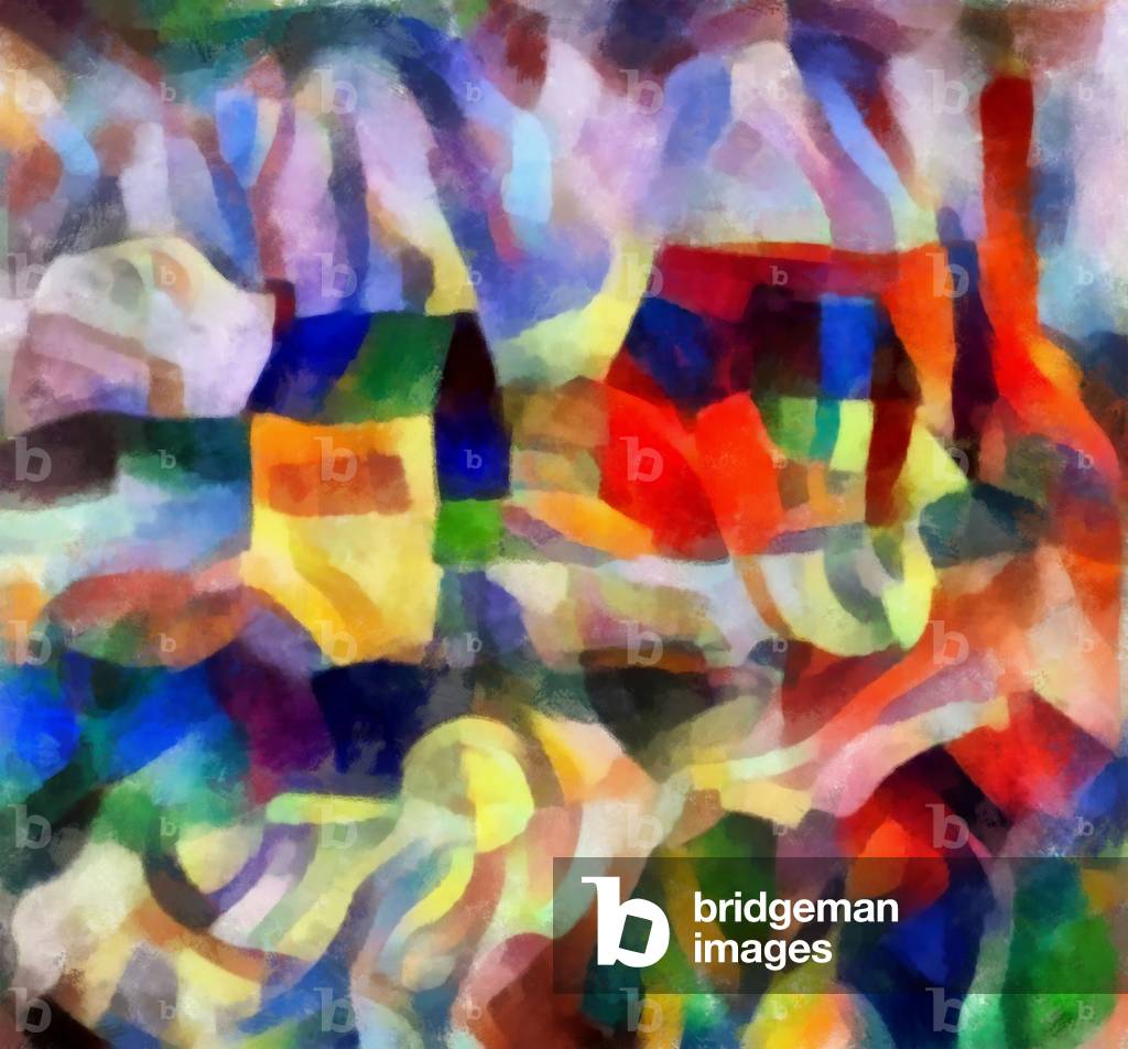 By the pond, 2017 (mixed media)