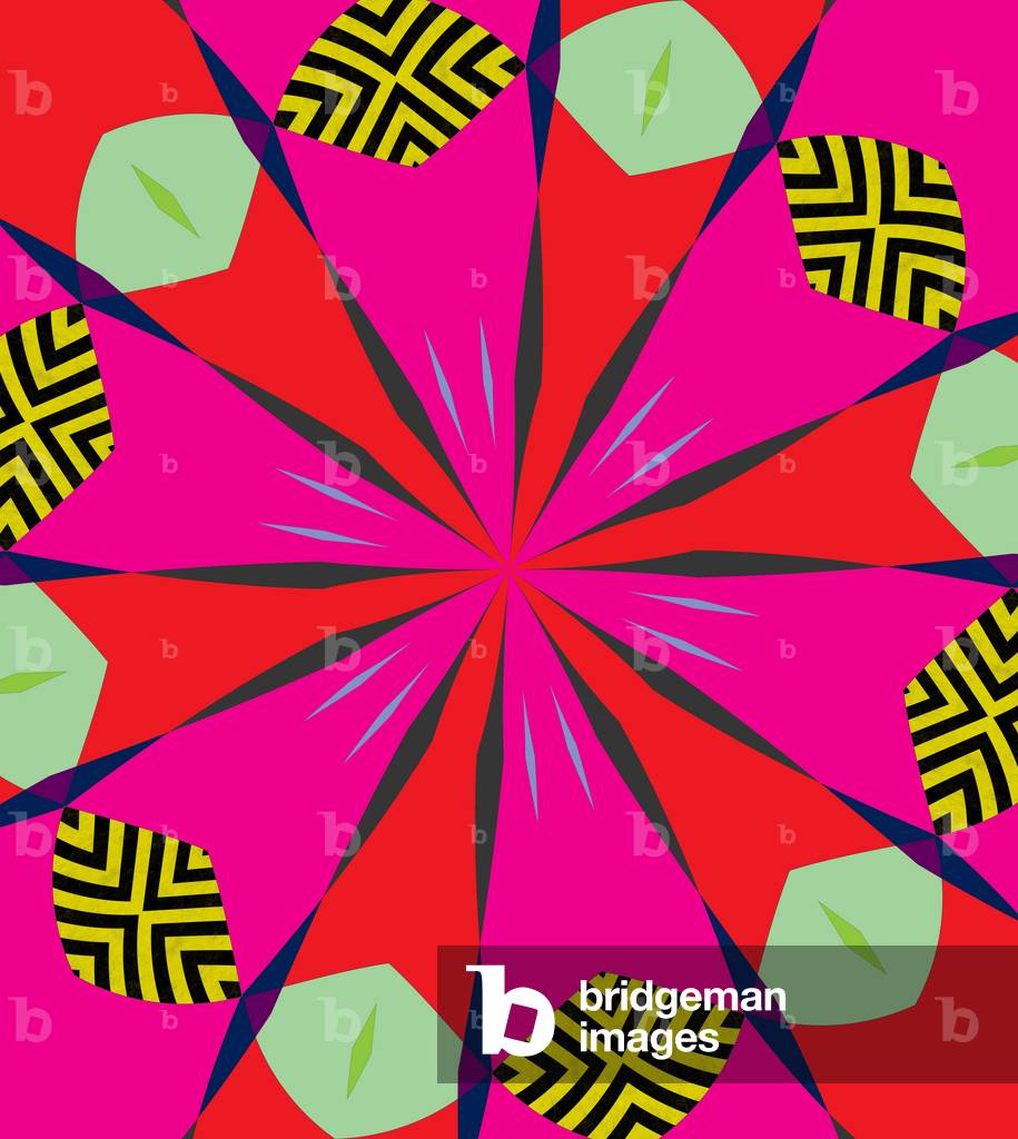 Flowers #1, 2019 (mixed media)