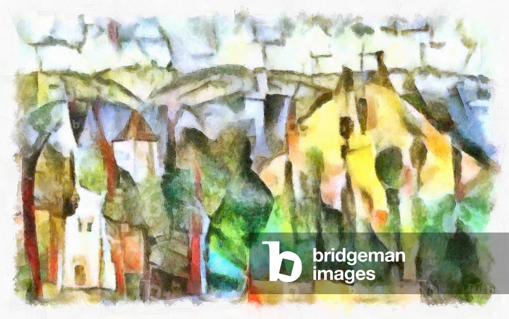 View #10, 2016 (mixed media)