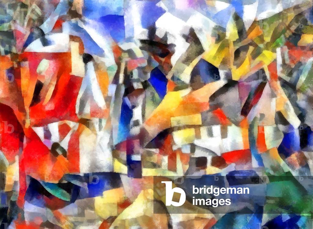 Etude (b\r) #12, 2017 (mixed media)