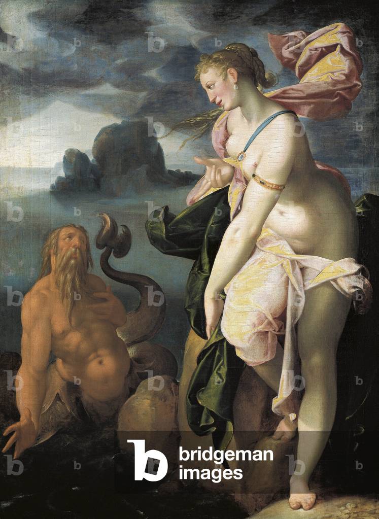 Glaucus und scylla, 1581 (malen)