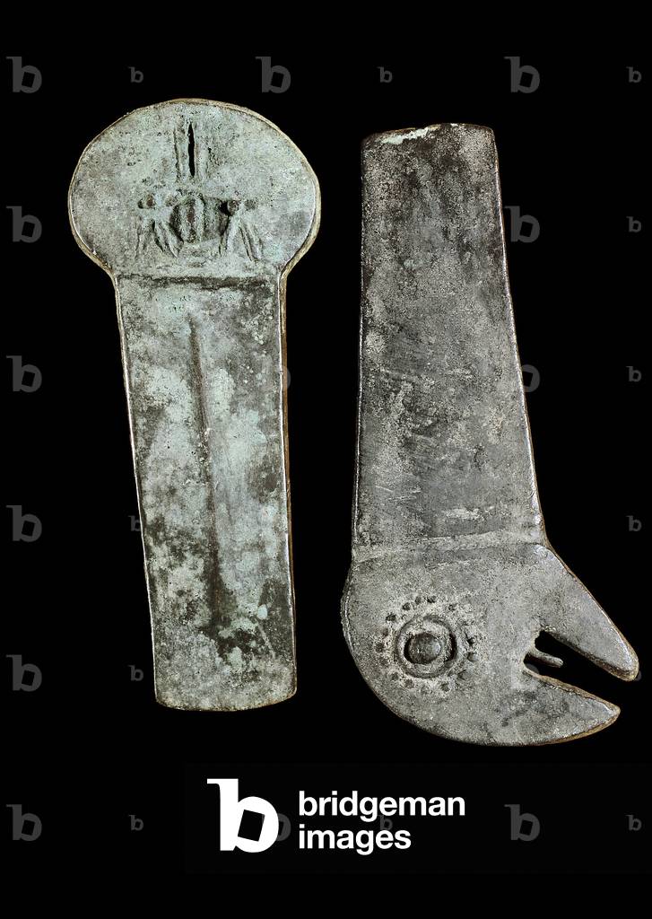 Decorazioni artistiche. Clou de la civilizzation Milagro-Quevedo, 500-1500 provenant de Cooper, Equateur (foto