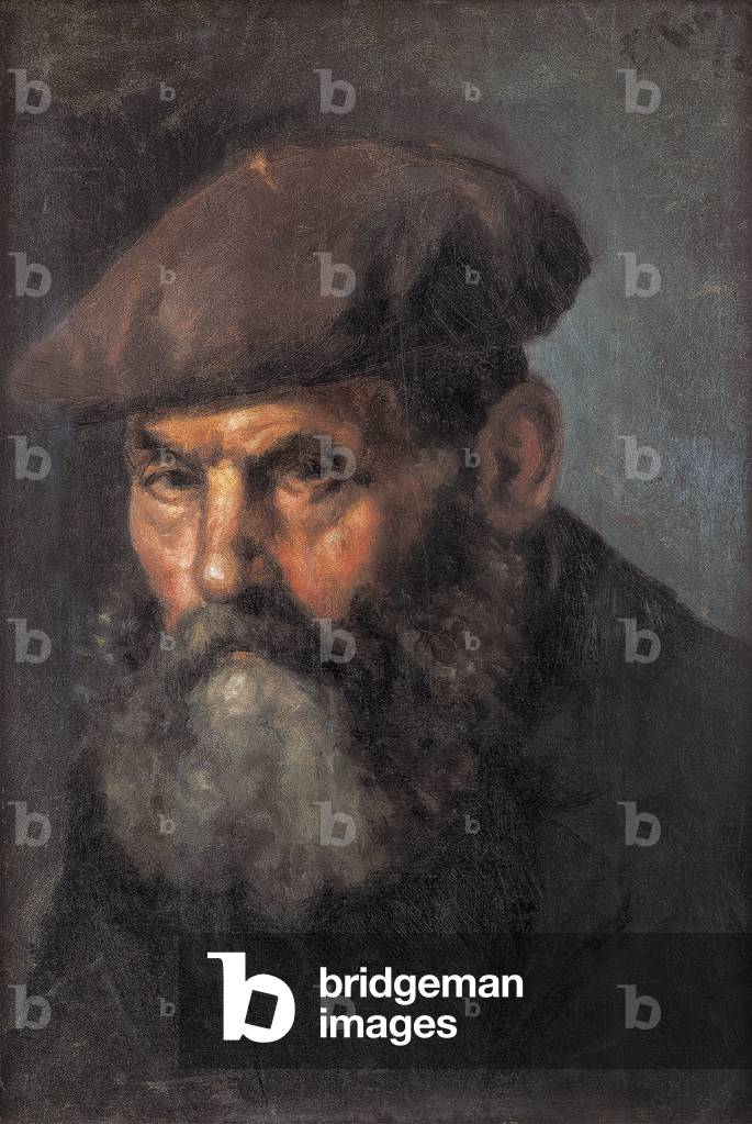 Image of Painting depicting Man in a Beret, 1895 by Pablo Picasso