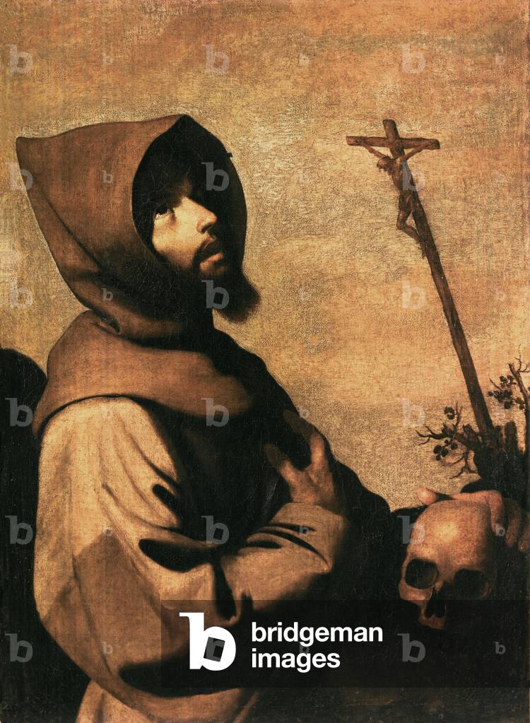 Immagine di Dipinto "San Francesco in estasi" 1659 di Francisco de Zurbaran