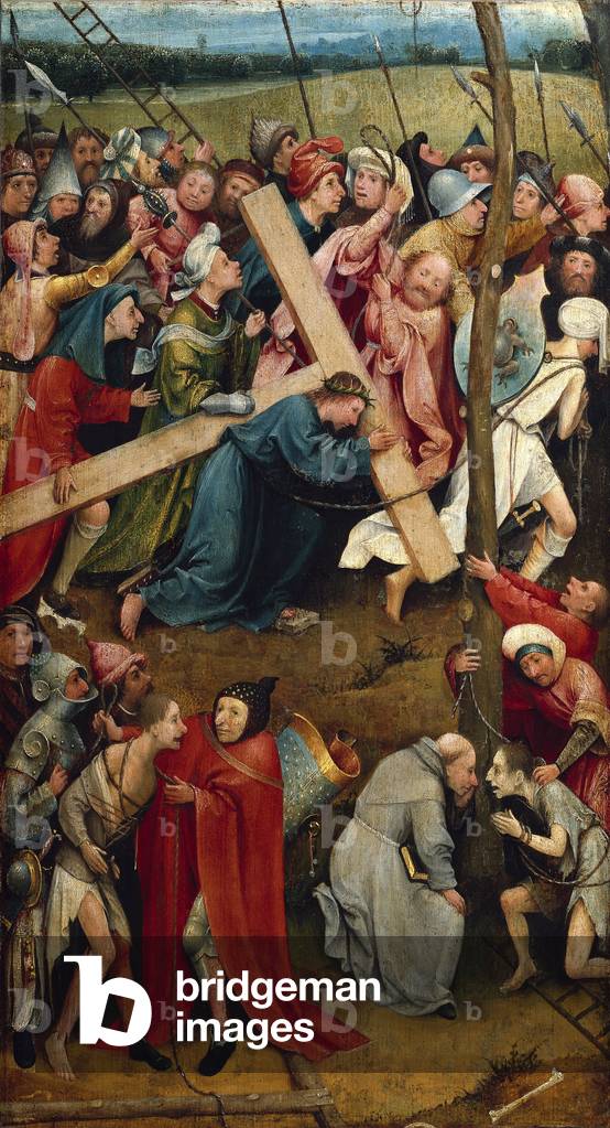 Immagine di Dipinto "Il Cristo che tiene la sua Croce" 1490 di Hieronymus Bosch