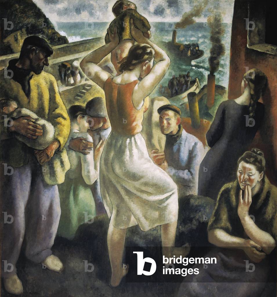 Spanish Civil War “The Exodus” (painting)