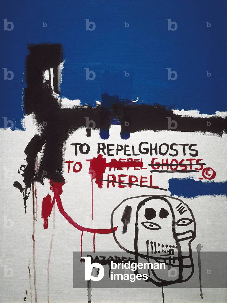 Image of “' To repel ghosts '” (to keep away the ghosts), by