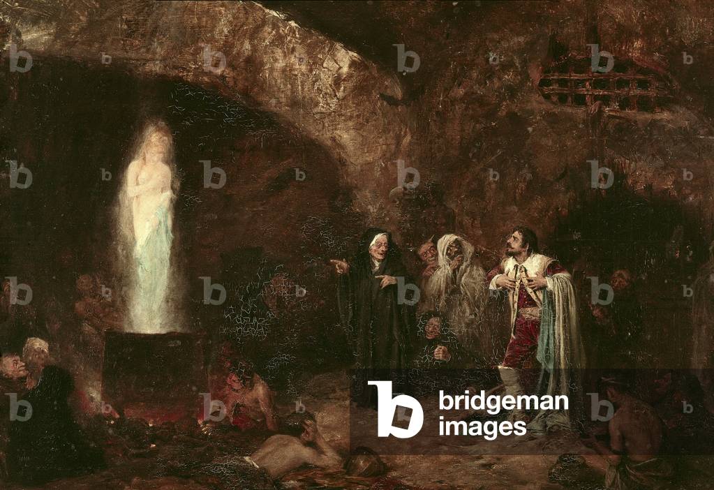 «Le streghe o Faust» Illustrazione per l'opera di Johann Wolfgang von Goethe (1749-1832) (pittura)