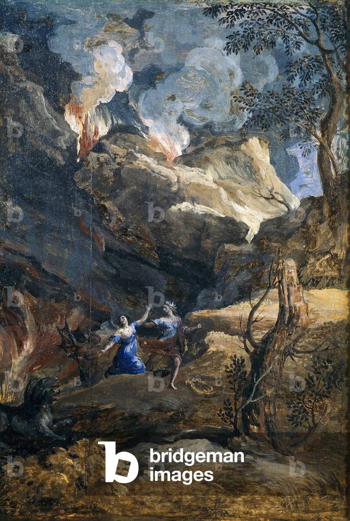 Orpheus und Eurydice, 1648 (Öl auf Leinwand)