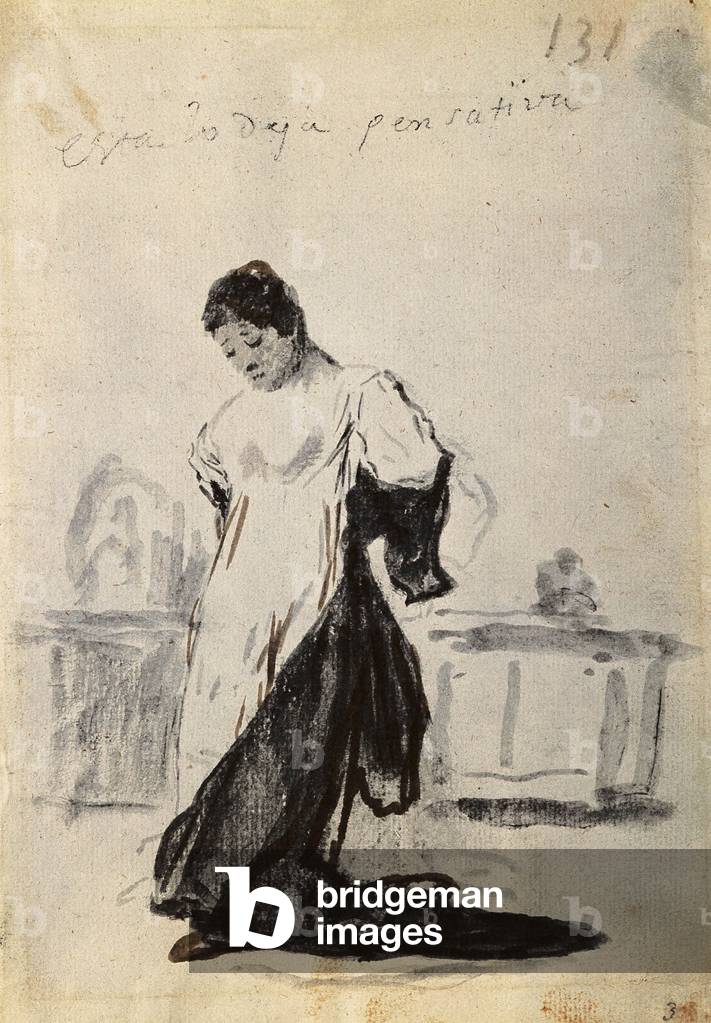 “It leaves her dreamy”, 19th century (ink)