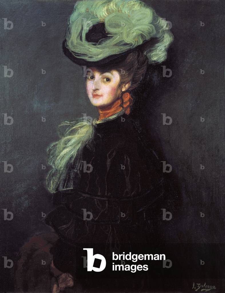 Ritratto di Anny Bourdin (?) , 1906 (olio su tela)