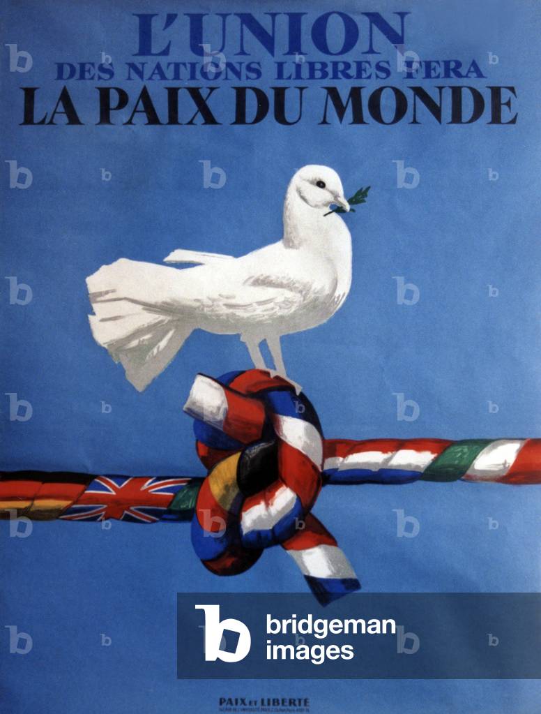 Peace and Liberty, 1955 (poster)