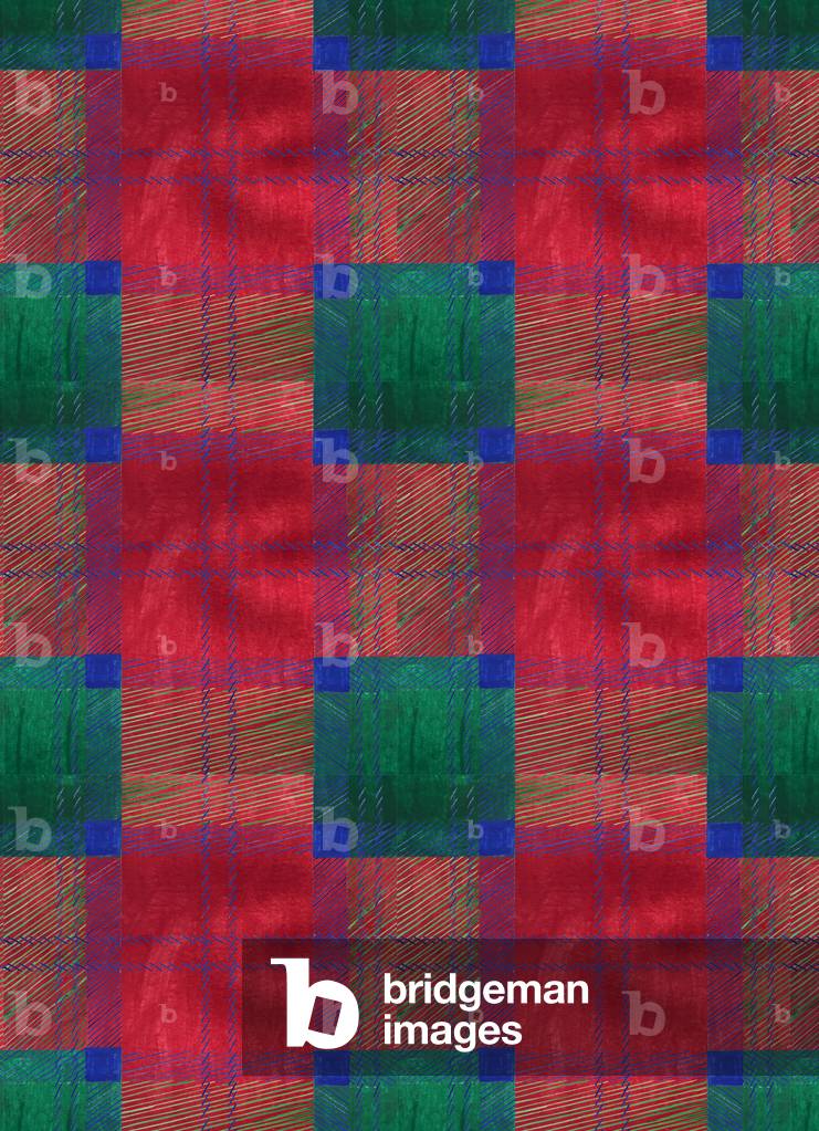 Lindsay Tartan, 2017 (gouache and watercolour)