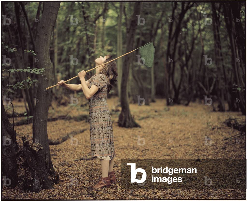 Emily and the Butterfly Net, 2012, (photography)