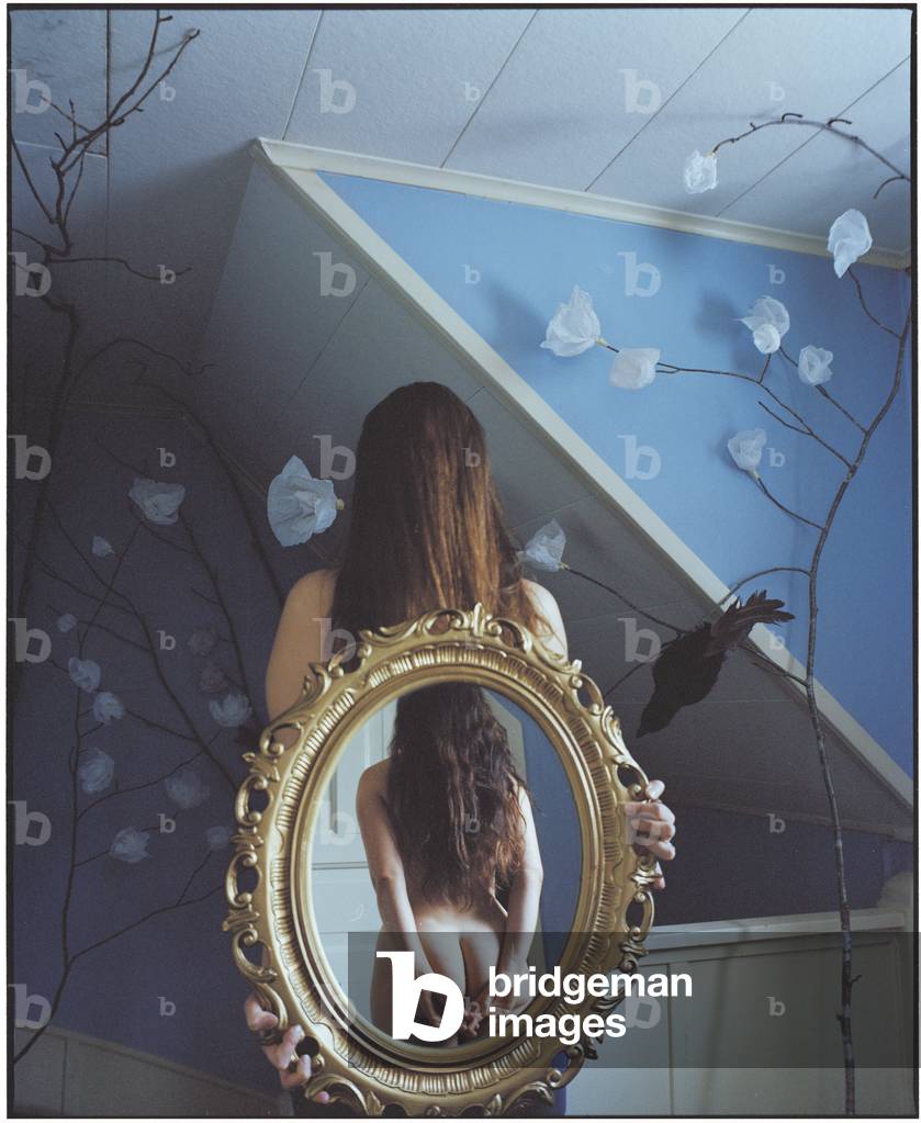 Woman in the Mirror - 1, 2017 (photography)