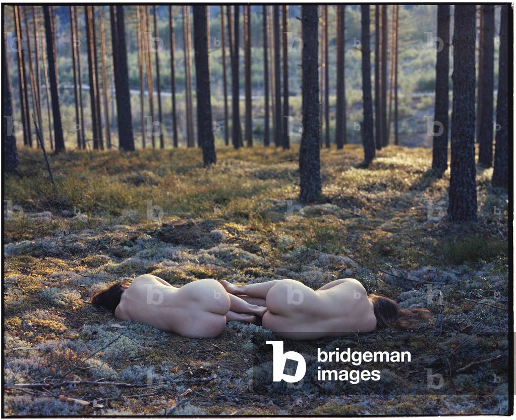 Nude in Forest - 4, 2017 (photography)