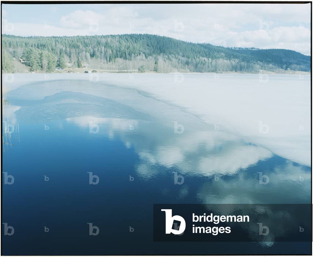 Half Frozen Sky, 2017 (photography)