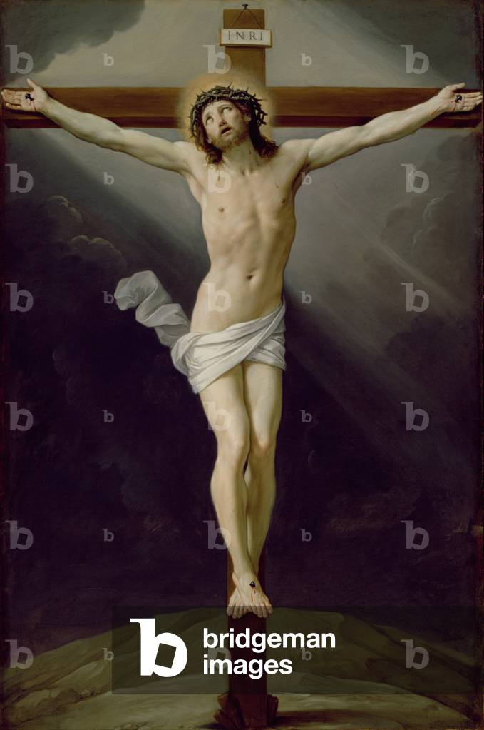 Christ on the Cross (oil on canvas)