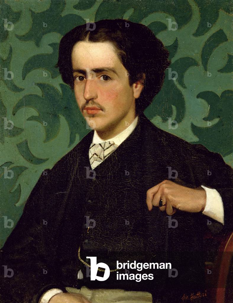 Ritratto di giovane uomo (olio su tela)