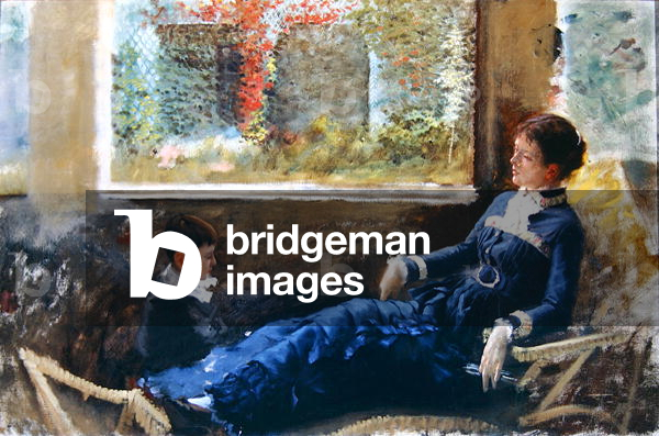 Immagine di Dipinto "Riposo", 1879 di Giuseppe or Joseph de Nittis
