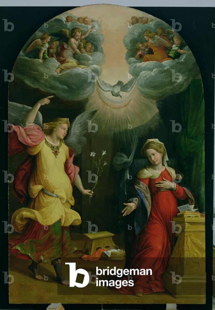 L'Annunciazione (olio su tela)