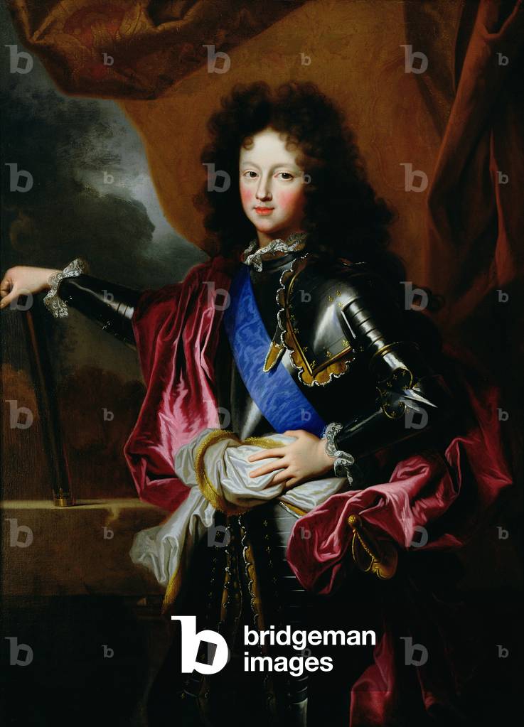Ritratto di Luigi di Francia (1682-1712) Duca di Borgogna, c. 1697 (olio su tela)