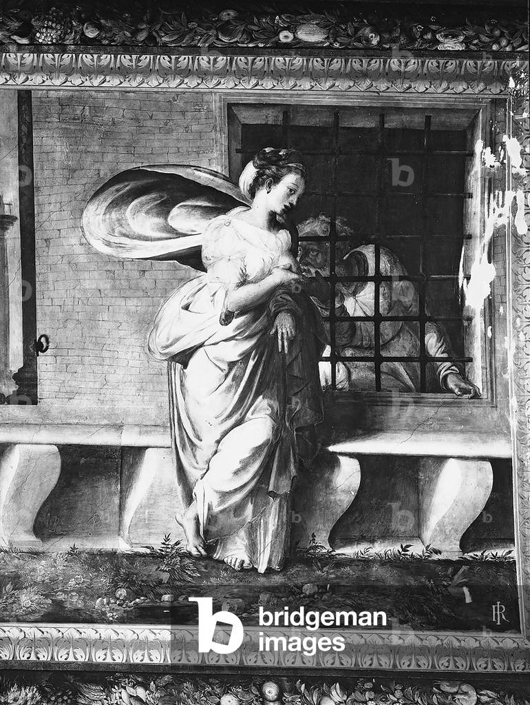 Roman Charity (oil on canvas) (detail of 375385)