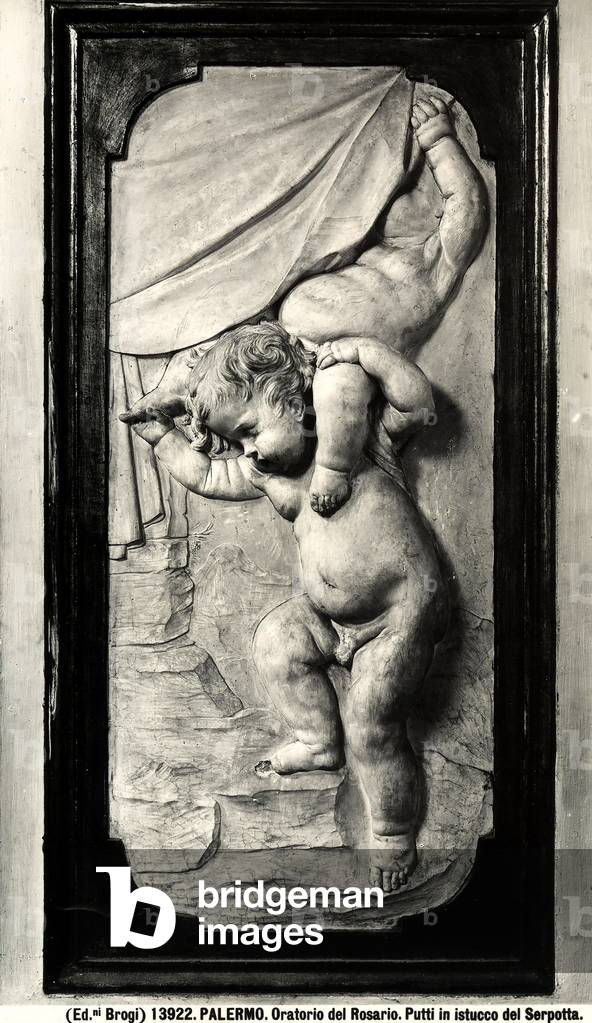 Deux putti (plâtre)
