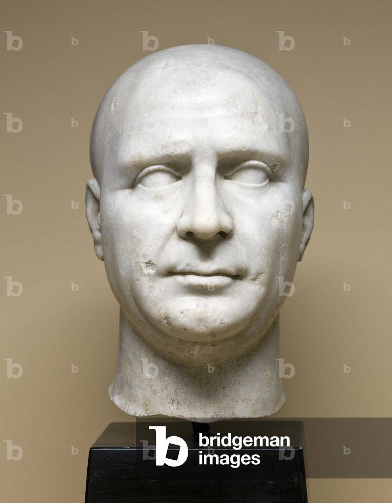 Portrait of an Isis Priest, early 2nd century AD (Proconnesian marble)