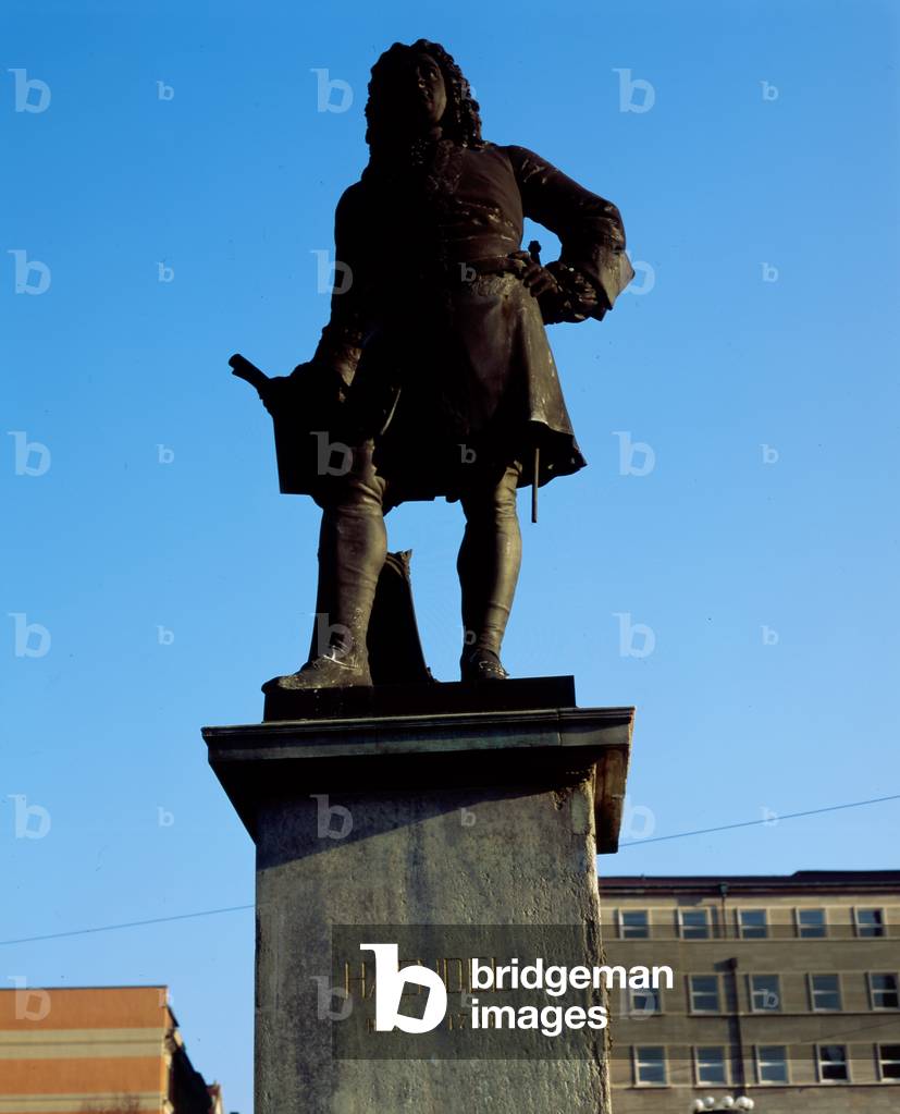 Handel statue in Halle