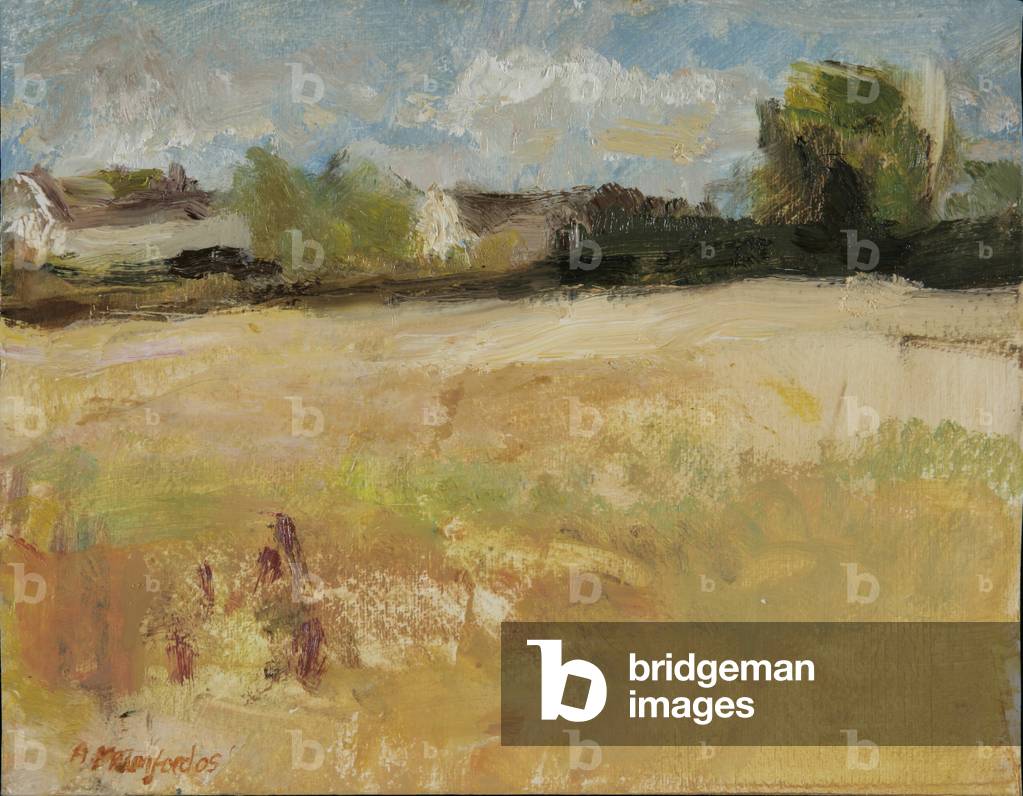 Corn Arrish Polgrean, 2005 (oil on paper)