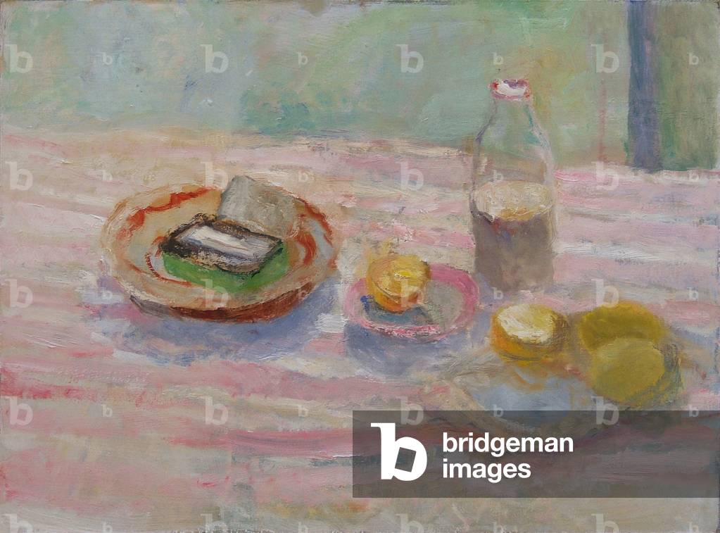 Lemons and Sardines, 2003 (oil on canvas)