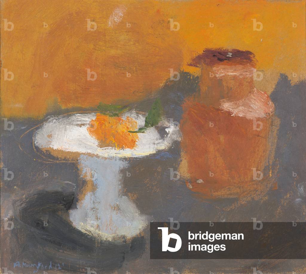 The Earthenware Jug and Clementine, 2012 (oil on board)