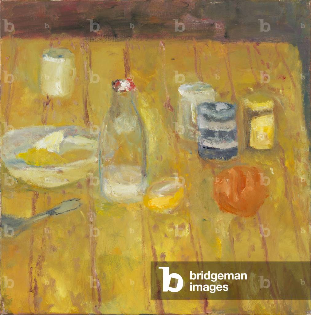 The Provencal Table Cloth (oil on canvas)