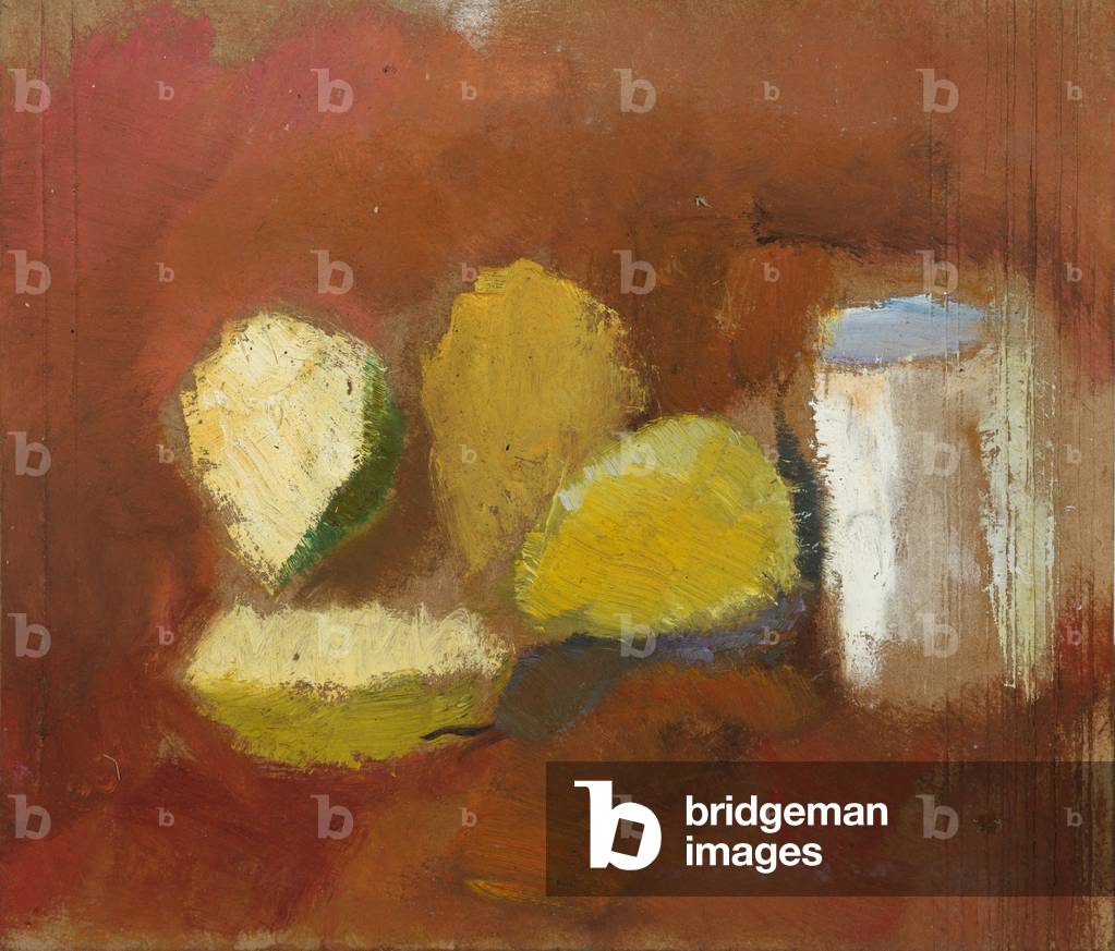 Half Pears, 2014 (oil on canvas)