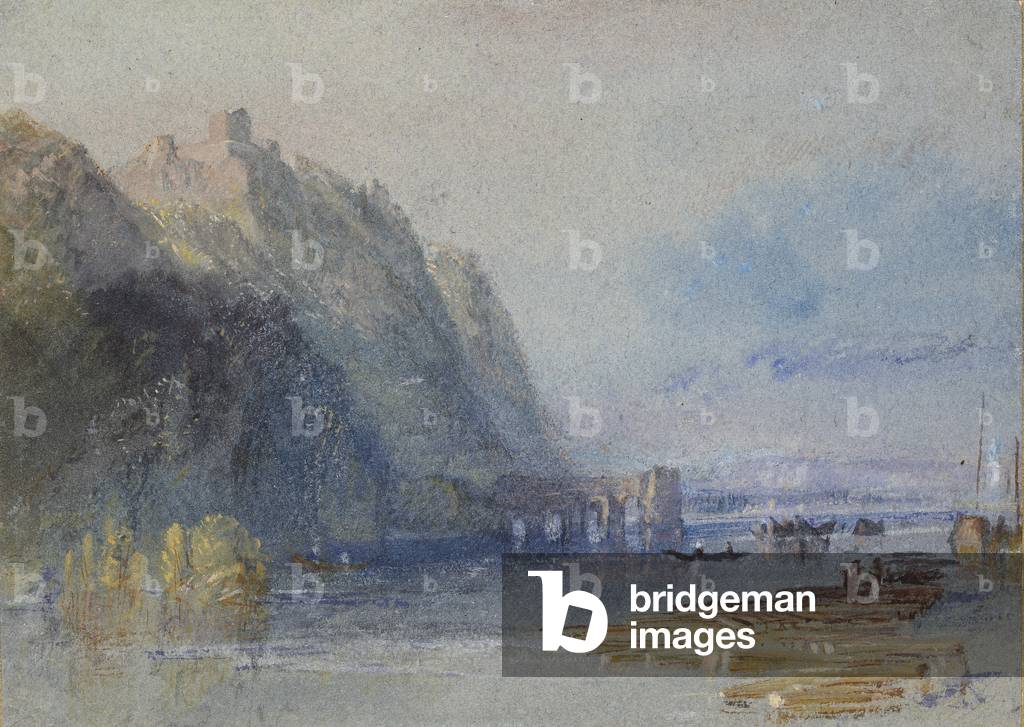 Immagine di Disegno "Chateau Hamelin", 19th Secolo di Joseph Mallord William Turner