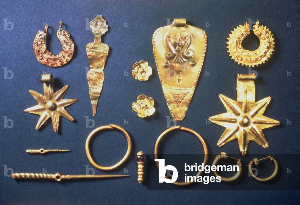 "Schmuck aus Tell Ajjul", 16-. Jahrhundert von Prehistoric