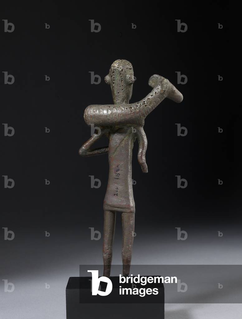 Hirtenfigur, Sardinisch (Bronze) (siehe auch 121147 & 419815)