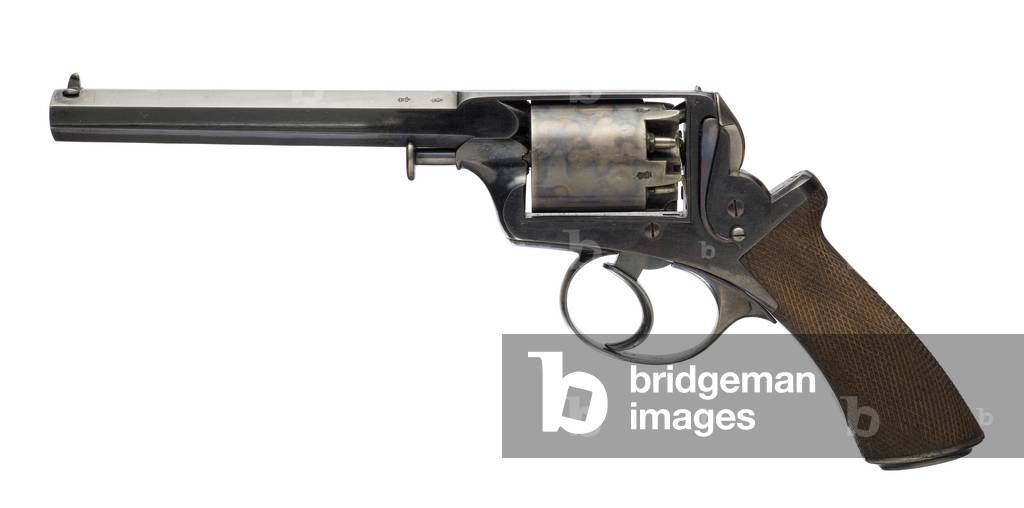 Percussion five shot revolver, c.1851 (photo)