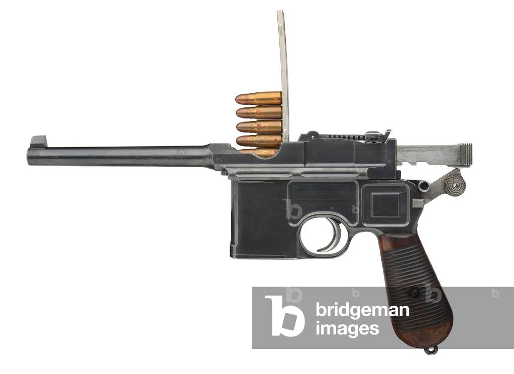 Centrefire self loading pistol, 1897 (photo)